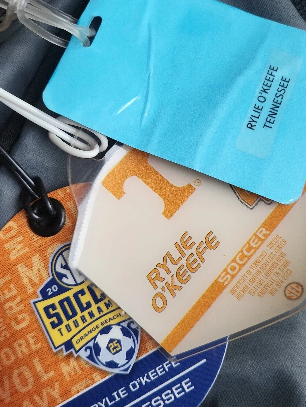 Nike Backpack Team Issued UT Tennessee Volunteers Soccer Rylie O'Keefe 2018 NCAA
